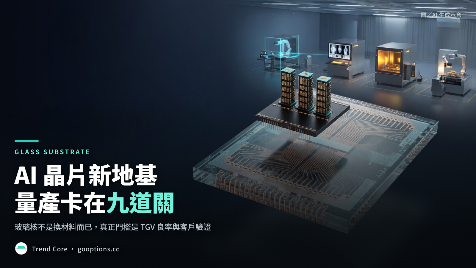 玻璃基板全鏈封面：AI 晶片新地基，量產卡在九道關